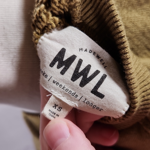 MWL Madewell Airyterry Sweatshirt Dress - Picture 8 of 10